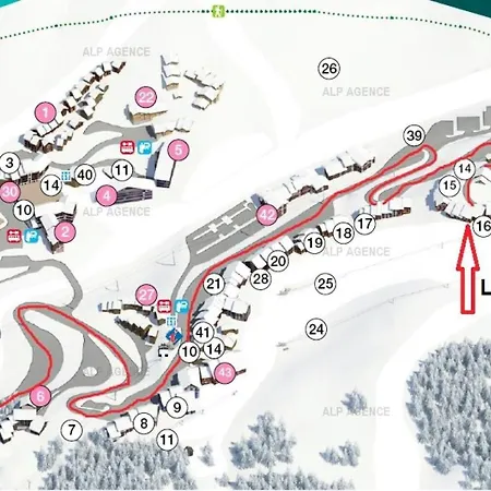 Le Belvedere - Duplex 4 Pieces 8/10 Pers - Le Belvedere- 014be -plagne Villages Mae-1534 Daire